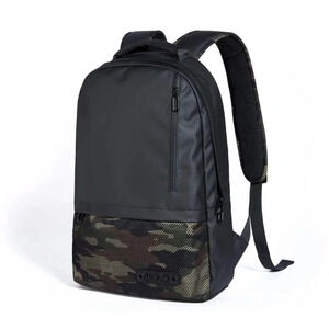 Himz Warrior 14” Laptop Travel Backpack Black Camo Unisex